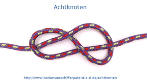 Achtknoten - Endacht - Flämischer Knoten