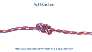 Achtknoten - Endacht - Flämischer Knoten